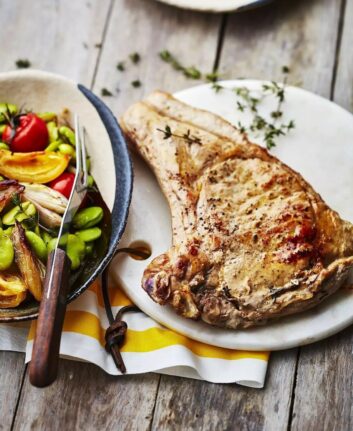 Côtes de veau à la poêle