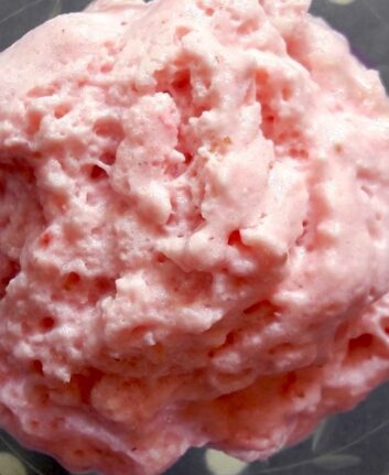 Mousse de fraises