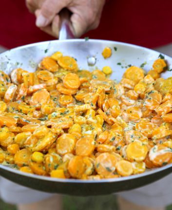 Carottes à la crème