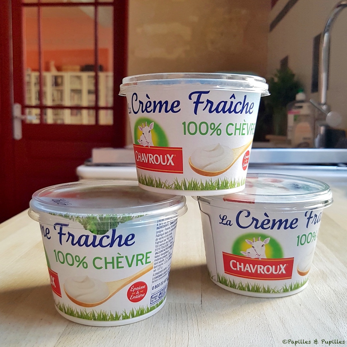 Crème fraîche 100% Chèvre