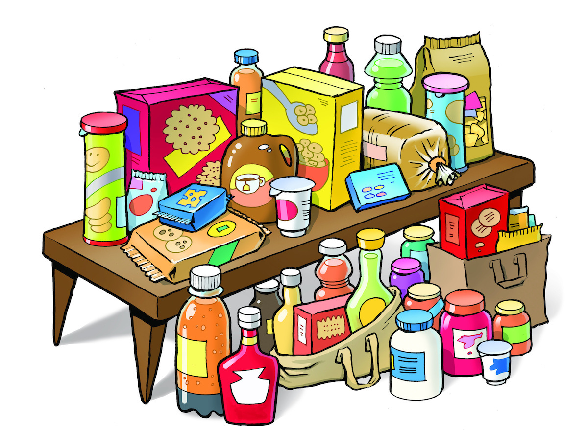 Nourriture contenant du HFCS © Mr. Chuckles. shutterstock