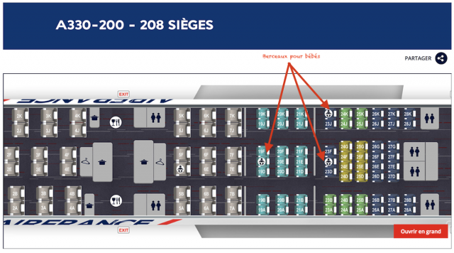 Comment bien choisir sa place dans l'avion