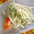 Salade de papaye verte