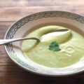Soupe froide de courgettes et pois chiches