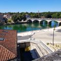 Cognac - Vue sur la Charente depuis le Château
