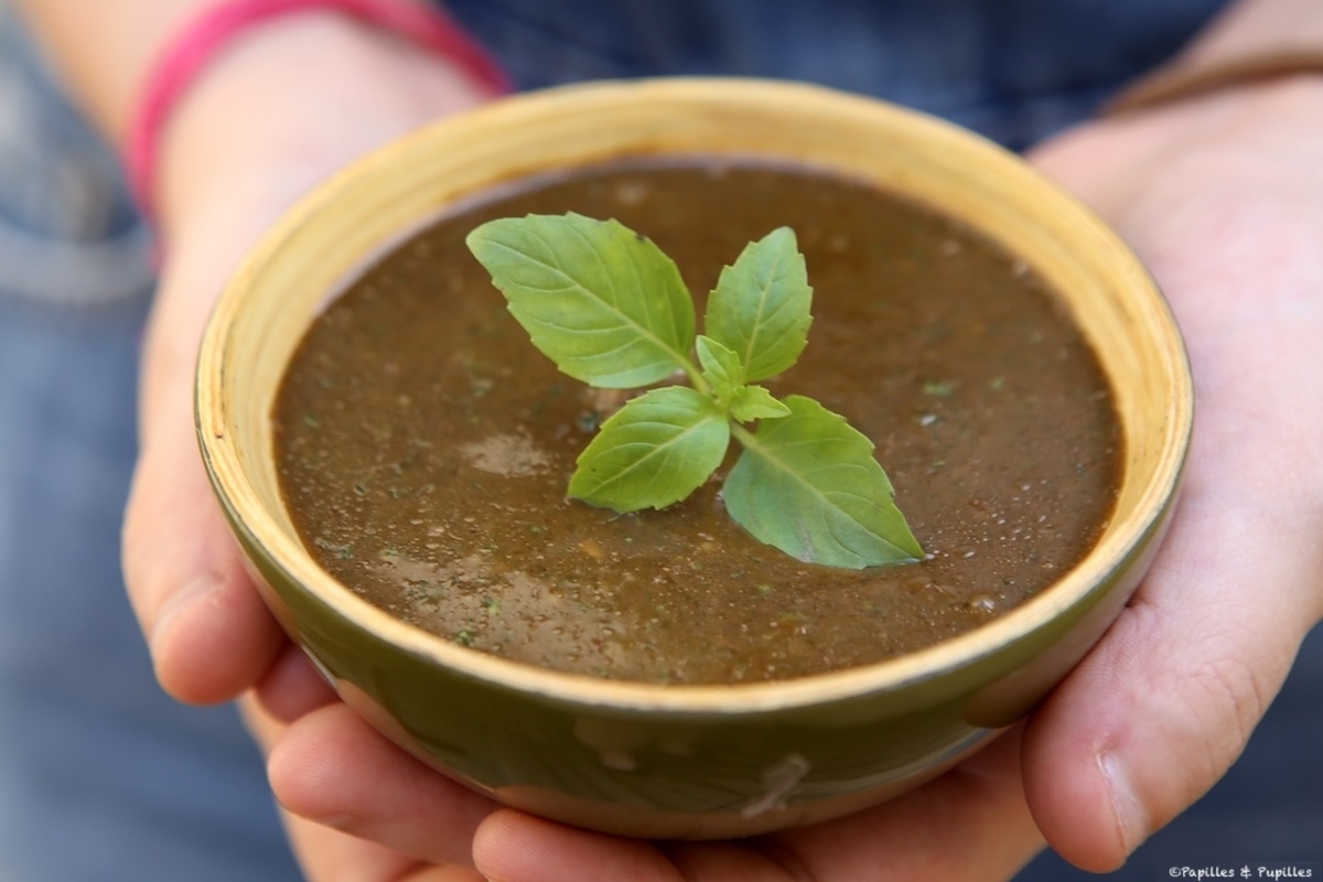 Sauce au basilic