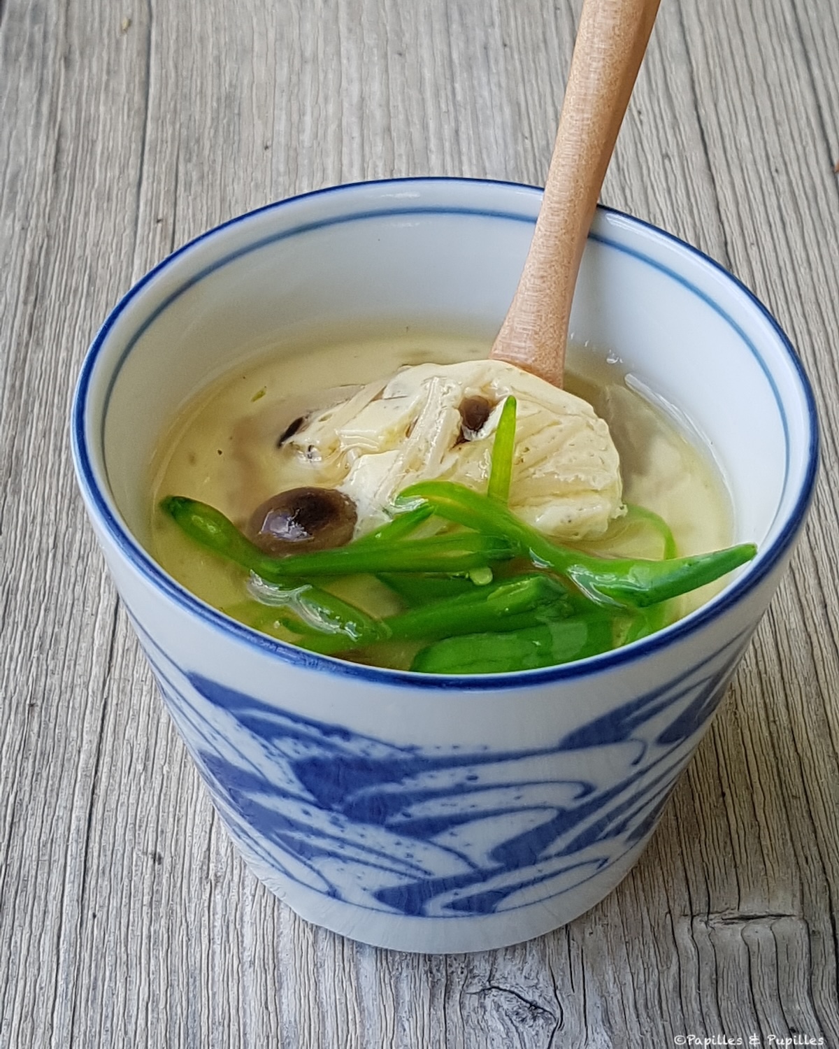 Chawanmushi : un flan japonais à la daurade