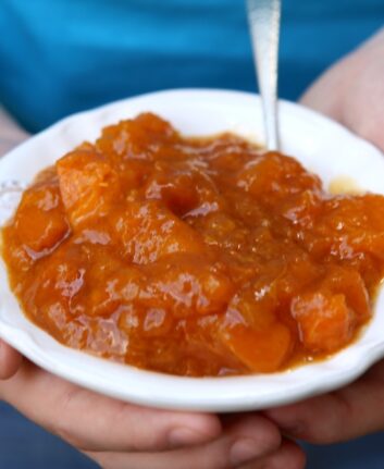 Compote d'abricots à la vanille