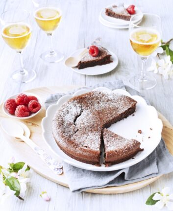 Fondant chocolat cidre