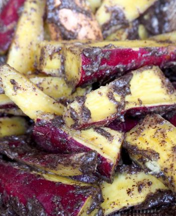 Salade de patate douce à la sauce egoma