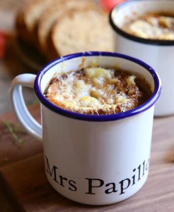 Soupe à l'oignon et à l'Appenzeller