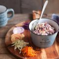 Coleslaw à la purée de noix de cajou
