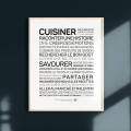 Des mots à l'affiche - Cuisiner