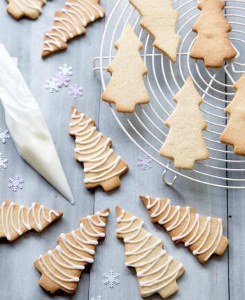 Biscuits de Noël sans gluten et sans lactose
