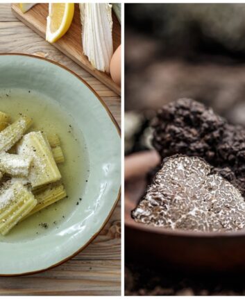 Cardons à la truffe