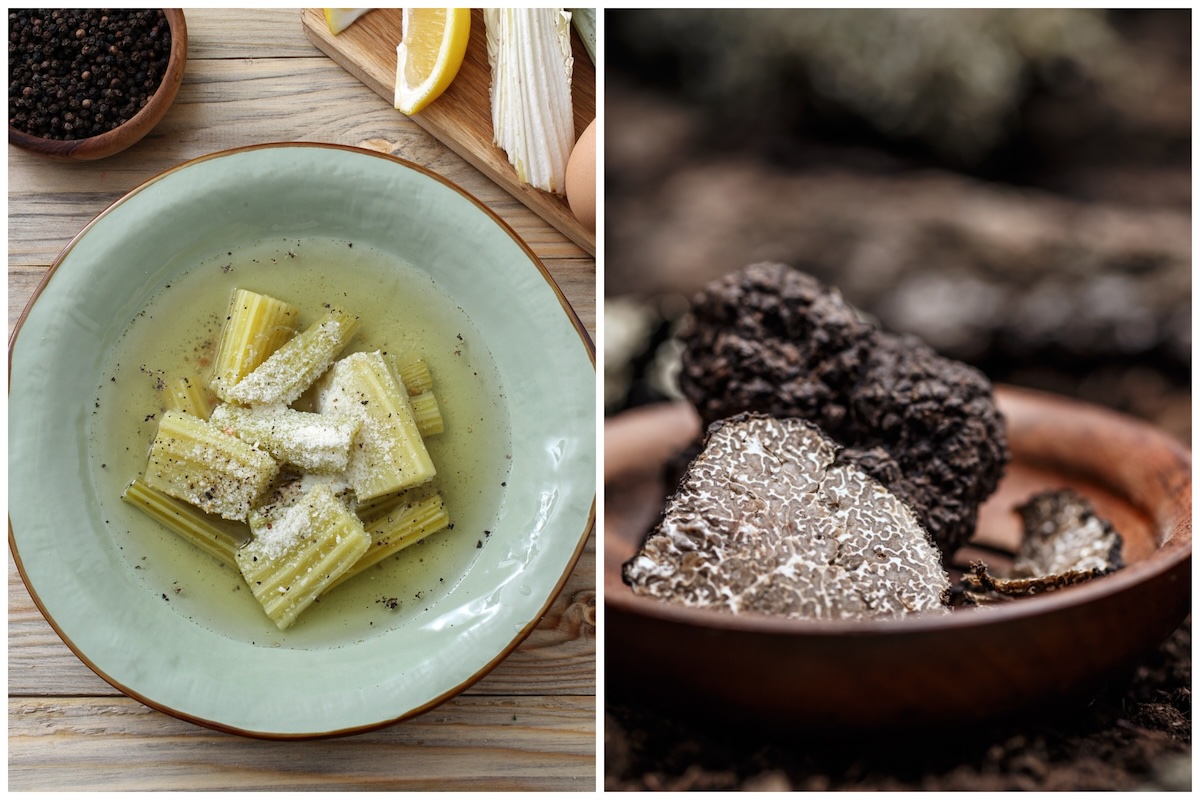 Cardons à la truffe