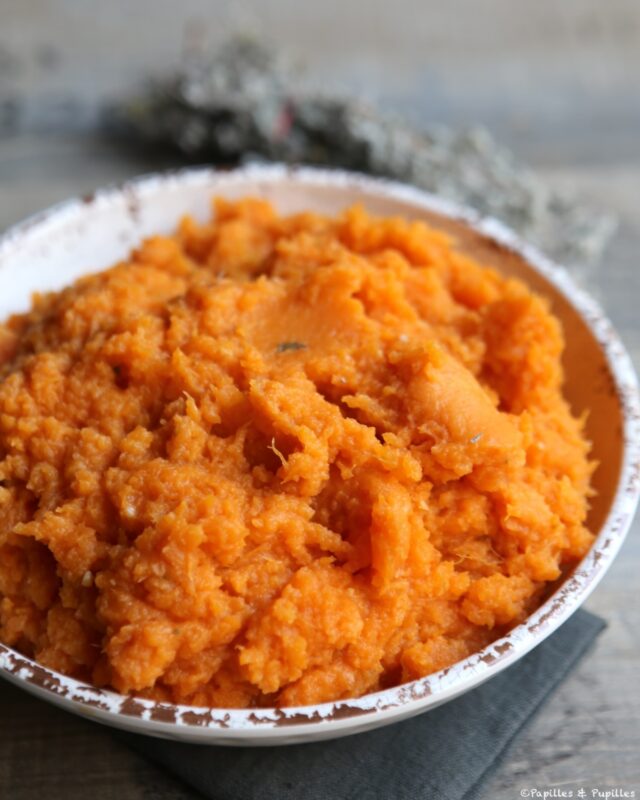 Purée de patates douces, une recette facile et savoureuse