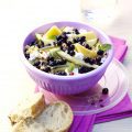 Salade de quinoa aux myrtilles