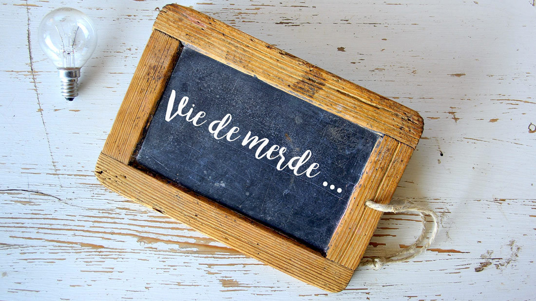 Vie de merde. ©Robeapaillettes