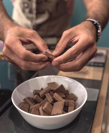 Chocolat praliné Nestél