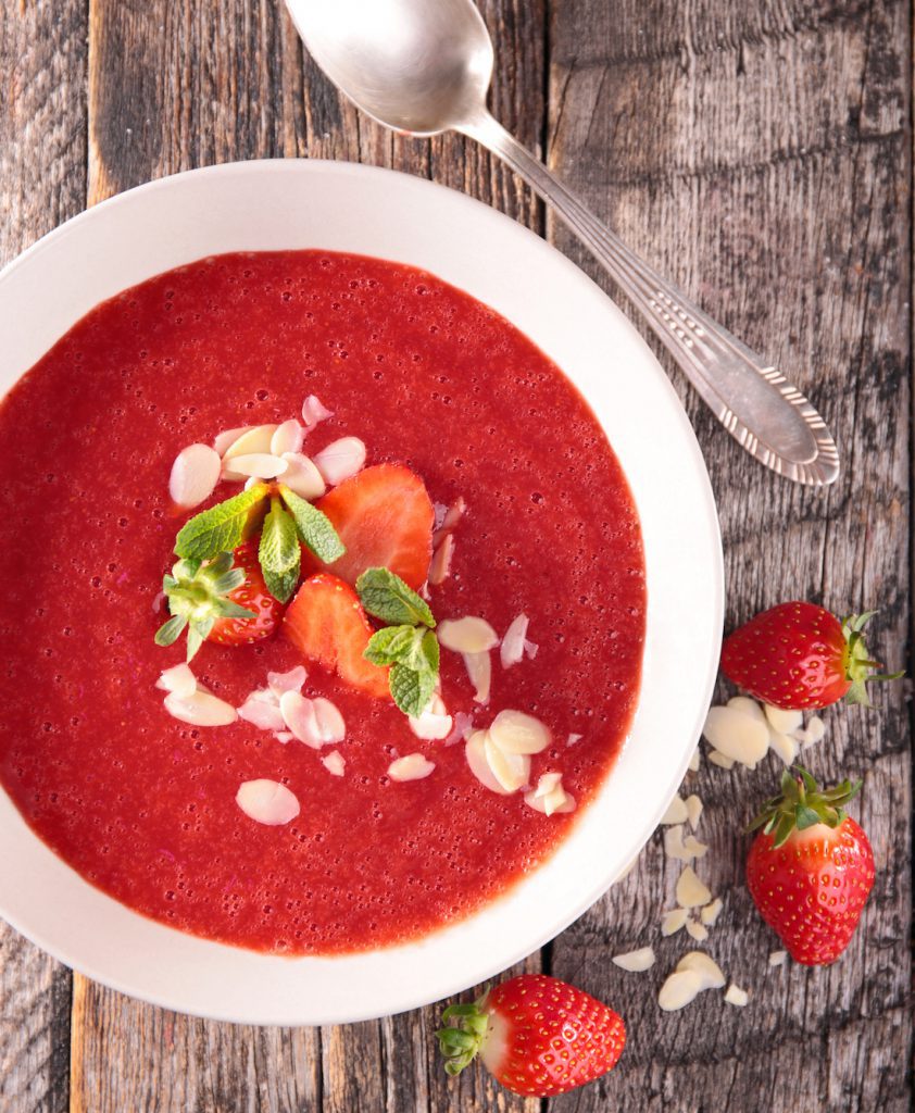 Soupe à La Fraise