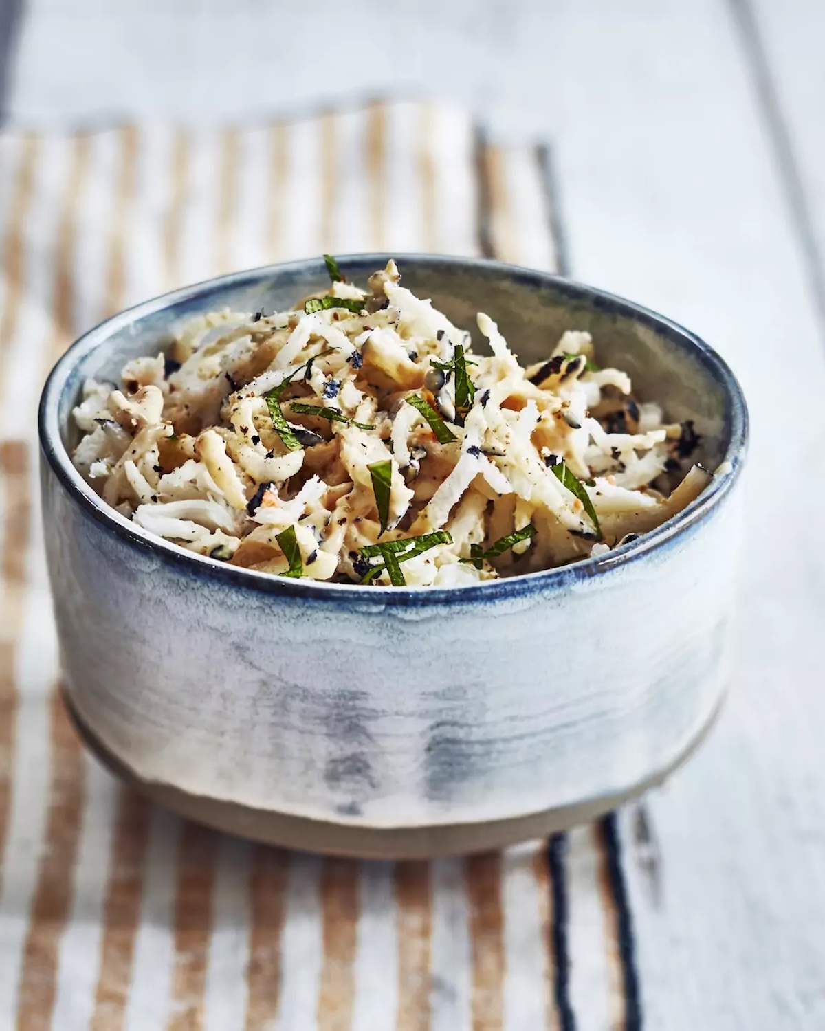 Crabe et radis noir en rémoulade ©A.Roche/A.Bretin/Cniel&nbsp;CC BY-NC-ND 4.0