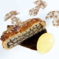 Feuilleté champignons