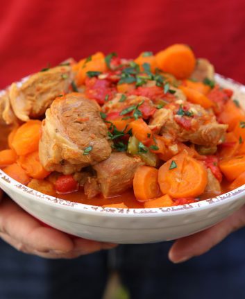 Sauté de veau à l'orientale
