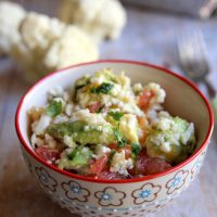 Taboulé de chou fleur aux agrumes