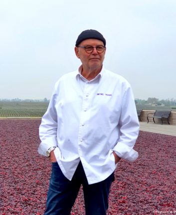 Michel Trama - La terrasse rouge