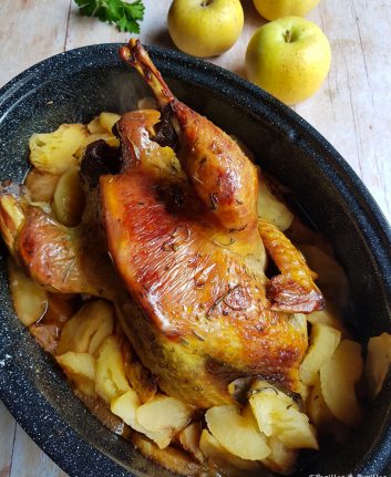 Pintade aux pommes Chantecler