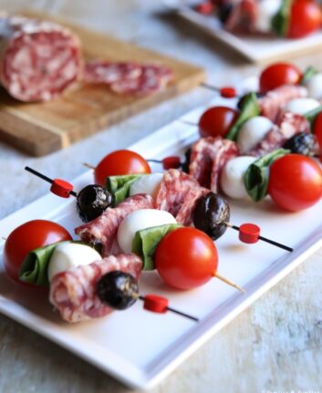 Brochettes apéritives