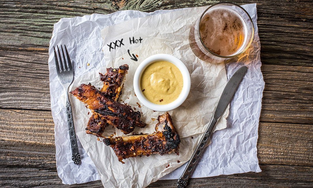 Moutarde et ribs © Kozlik's:jpg