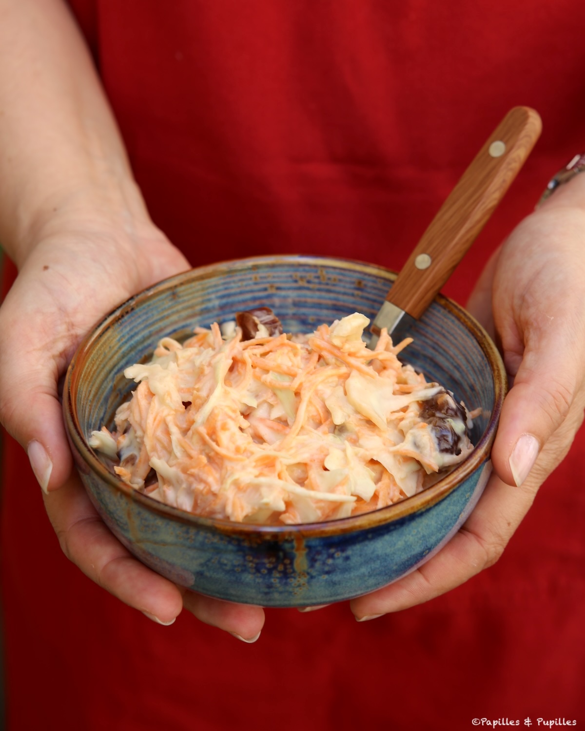 Coleslaw aux dattes 