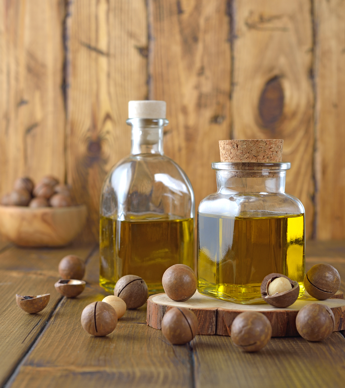 Huile de noix de macadamia ©Olyina V shutterstock