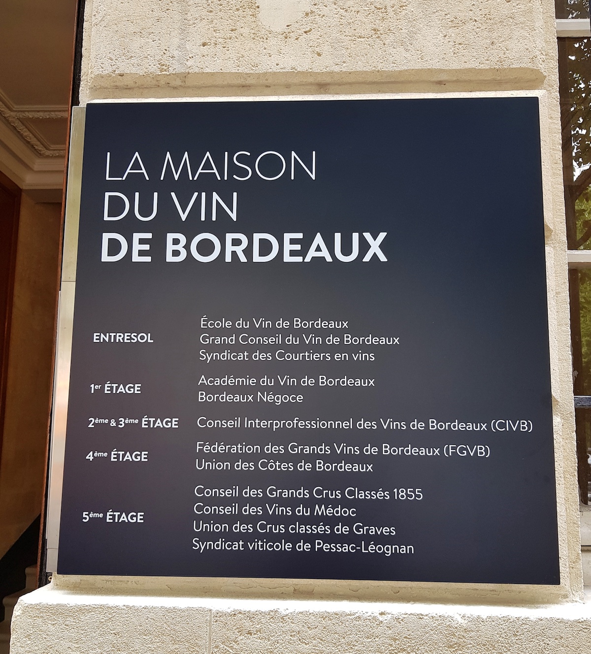 La Maison du vin de Bordeaux
