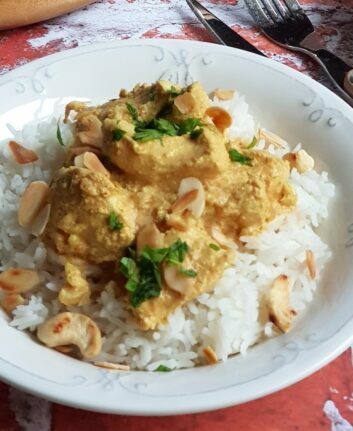 Poulet korma