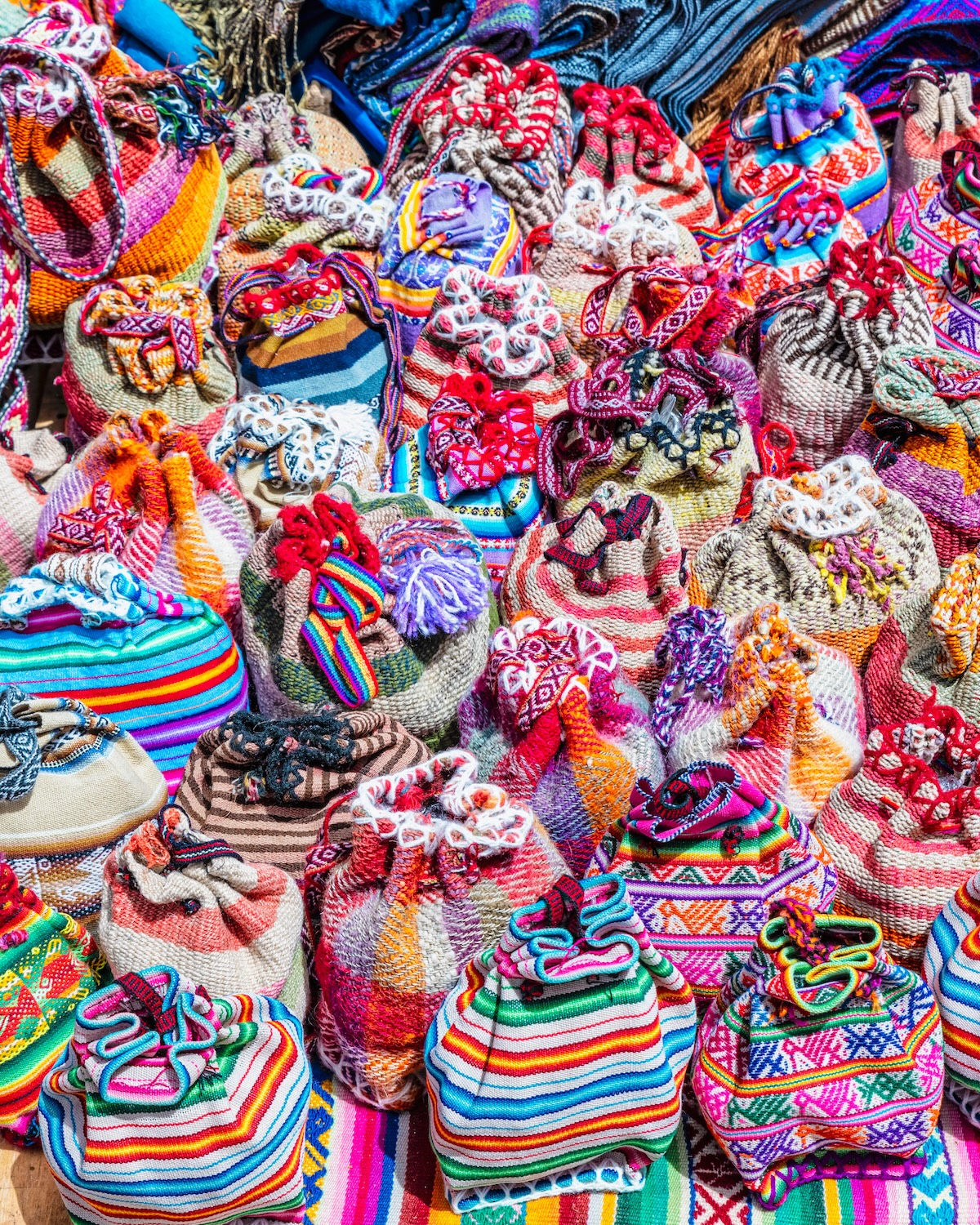 Tissus traditionnels péruviens