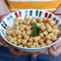 Salade de de pois chiche à l'ail et au citron