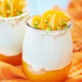 Verrines d'abricots yaourts pistache © Elena Shashkina shutterstock