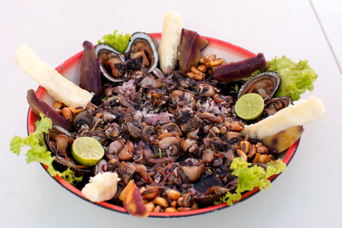 Ceviche de conchas negras ©promperu