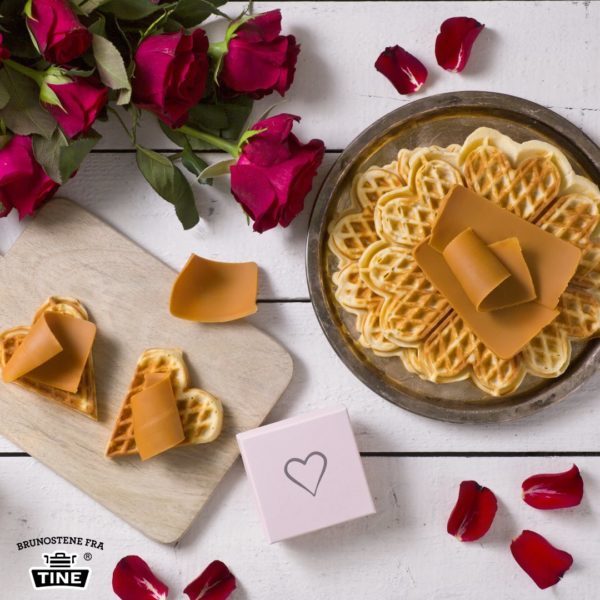 Gaufres et brown cheese ©TineBrunost