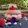 Macaron à la rose de Provins