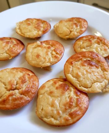 Petits flans aux pois chiches