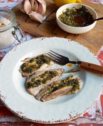 Sardines à la chermoula