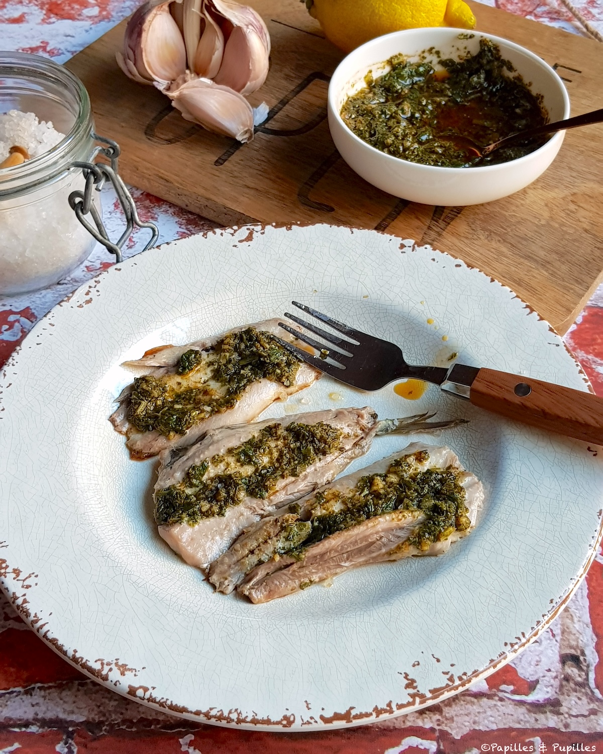 Sardines à la chermoula