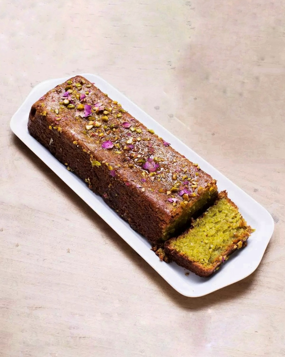 Cake à la pistache