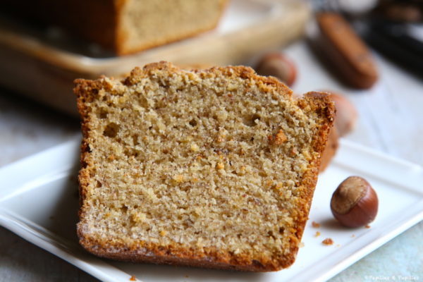 Cake aux noisettes, ultra moelleux : recette facile