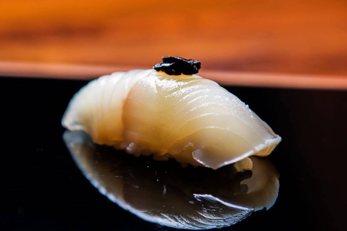 Flétan ©Sabi Omakase