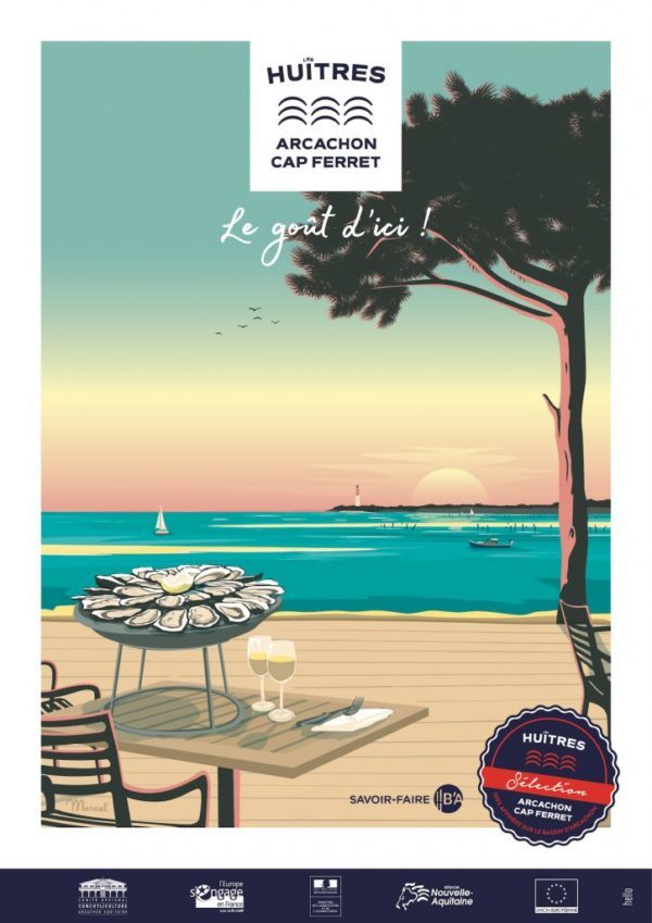 Huîtres Arcachon Cap Ferret